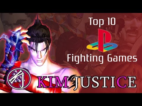 PS1 Fighting Games: TOP 10 - Kim Justice