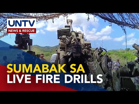 Mga sundalo ng PH at US, nagsagawa ng Salaknib live fire exercises sa Nueva Ecija