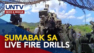 Mga sundalo ng PH at US, nagsagawa ng Salaknib live fire exercises sa Nueva Ecija