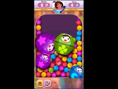 Diamond Diaries Saga Level 247 - NO BOOSTERS 💎 | SKILLGAMING ✔️