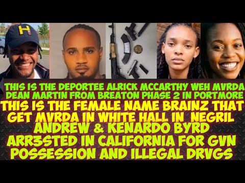 Andrew & Kenardo Byrd ARR3STED In California For Illegal GvNz/Brainz Get MvRDA/Alrick MvRDA 