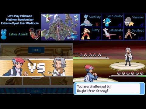 Pokemon Platinum Randomizer Extreme Xpert Ever Wedlocke:  Part 26 - Stacey and the Flinch Master