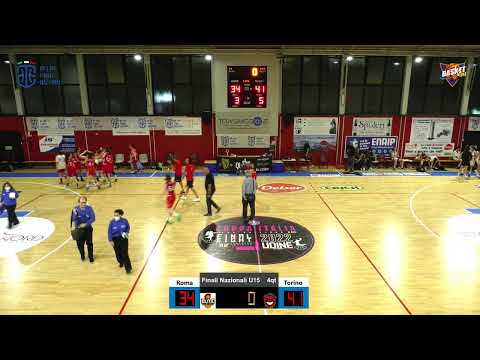 Finale Nazionale U15 F - ELITE BK ROMA VS LAPOLISMILE TORINO