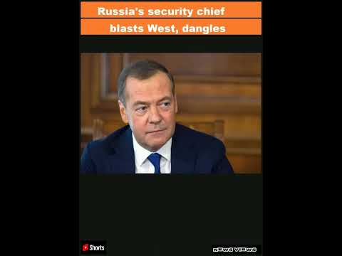 Russia's security chief blasts West, dangles nuclear threats|#shorts