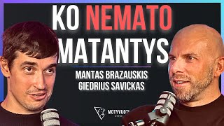 G. SAVICKAS & ČEMPIONAS NEREGYS: ko NEMATO žmonės, MEILĖ internetu, žinutė MERUI | Tapk Geresniu 050