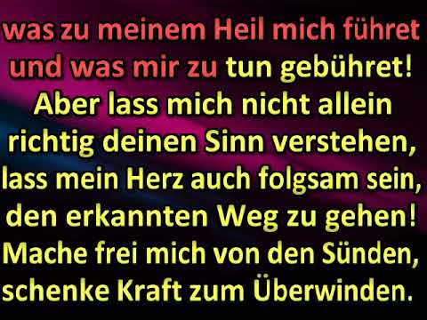 Gott, mein Licht, erleuchte mich
