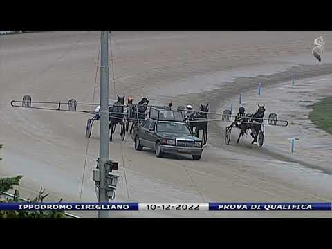 Aversa trotto 10 Dicembre 2022 - Prova di qualifica