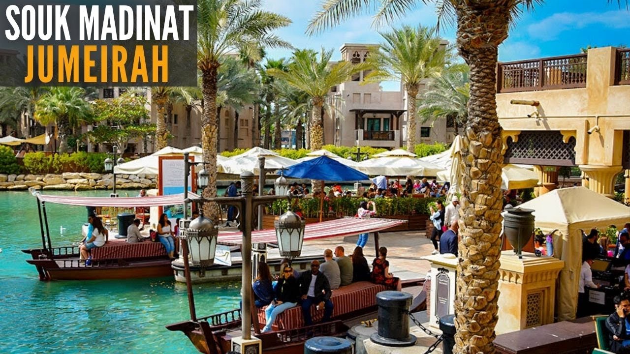 Embark on a walking tour of Souk Madinat Jumeirah.