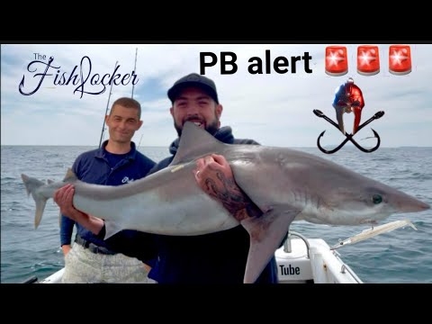 HUGE tope 🚨@TheFishLocker  Vs @thesolentwarrior584 round two. #fishing #youtube #fish