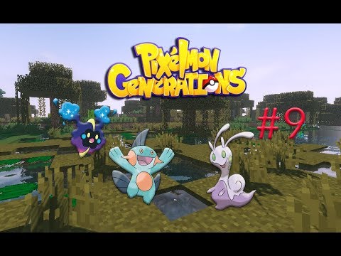 minecraft pixelmon tập 9 đi tìm pokemon huyền thoại cosmog