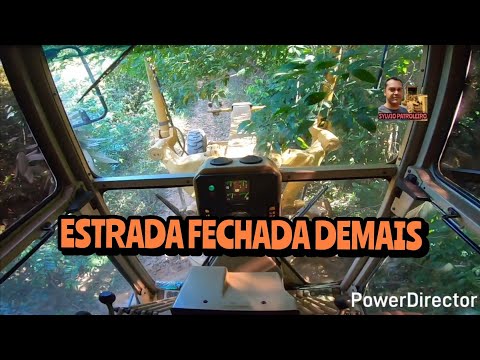 120k / ESTRADA FECHADA DEMAIS / Motoniveladora caterpillar grader niveleuse patrola operador Patrol