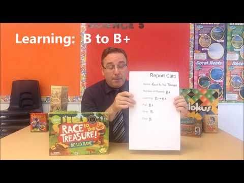 Board Game Teacher - Race to the Treasure