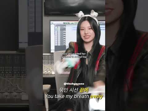 how YEJI wanted her "AIR" fanchant vs. what MIDZYS did #yeji #yeji_air