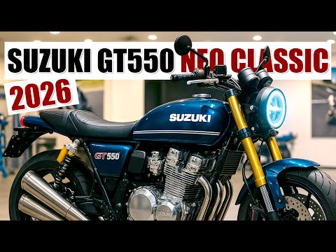 2026 Suzuki GT550 Neo Classic Review - Everything You NEED to Know!
