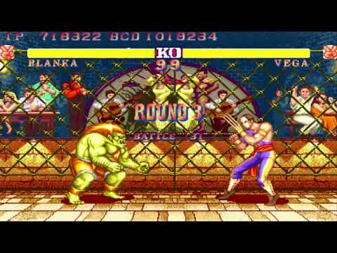 Blanka VS Vega -  Street Fighter II The World Warrior
