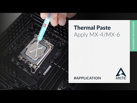 MX Thermal Paste: How to Apply Thermal Paste