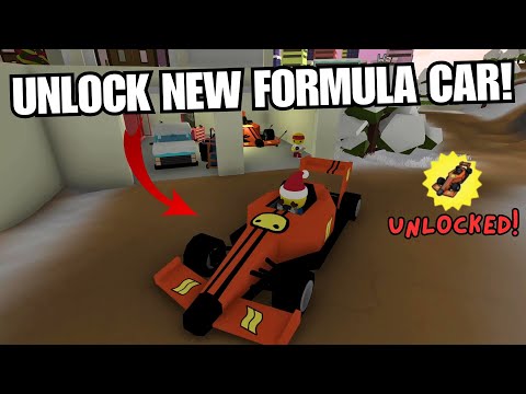 UNLOCK NEW FORMULA ONE WOBBLY CAR! F1 CAR! ALL PARTS (TIMESTAMPS) - Wobbly Life Holiday Update 2024!