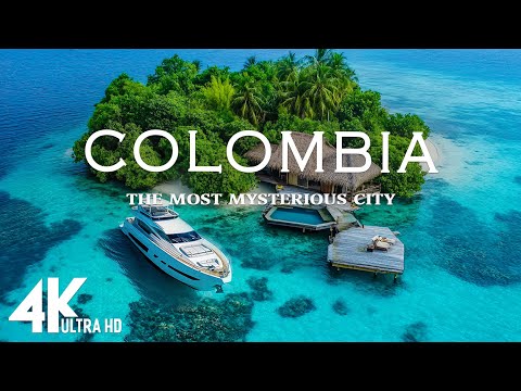 [4K] COLOMBIA 🇨🇴 – The Soul of the Andes & Caribbean 🌄 Relaxing Deep House Chill