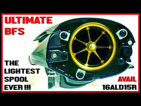 ULTIMATE BFS: THE REEL.. THE LIGHTEST SPOOL EVER MADE!!! THE MIGHTY AVAIL 16ALD15R!