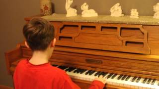 Harper 10 yrs playing Skating by Vince Guaraldi