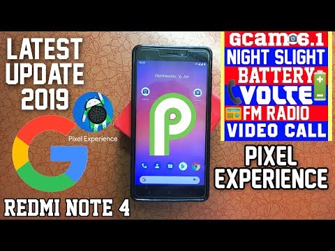 Pixel Experience: Android Pie for Redmi Note 4 (Mido) Latest Update 2019 Video