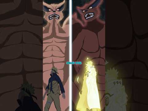 Why Minato Has Different Color Kurama?