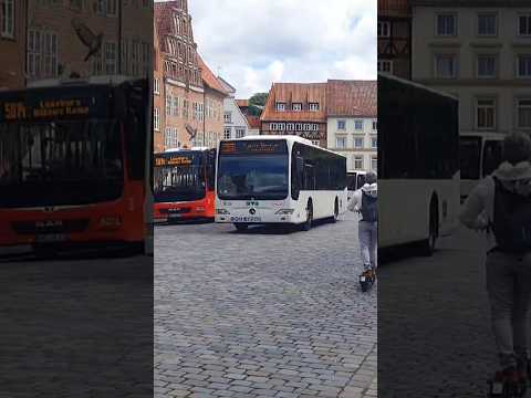Aufnahmeort: Am Sande. 5016 nach Lüneburg Freibad. Mercedes O530 (KVG).