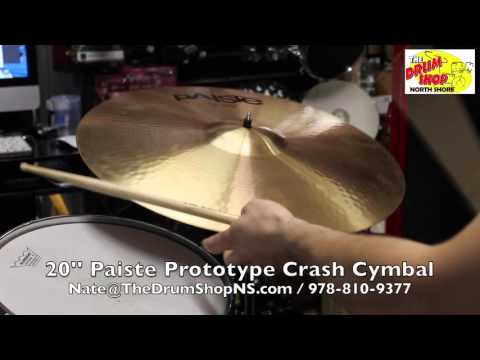 Paiste Prototype Crash 20'' - The Drum Shop North Shore