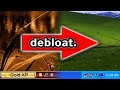Debloating a Windows Bootleg into a Clean Install of XP - Is It Possible?