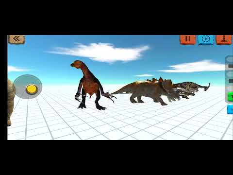 ARBS Mobile - Carnivore Dino vs Herbivore Dino vs Aquatic vs Modern Mammals Rumble