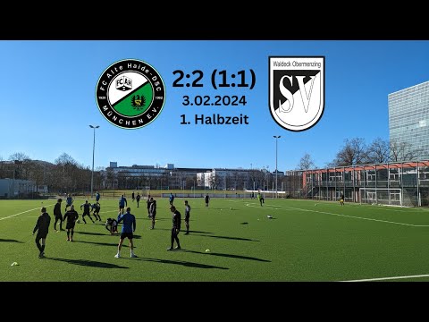 FC Alte Haide II vs SV Waldeck II - 1. Halbzeit 3.02.2024