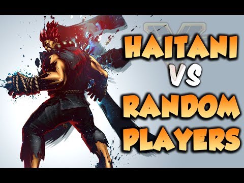 Haitani And His Akuma vs Random Players - Street Fighter V Arcade Edition