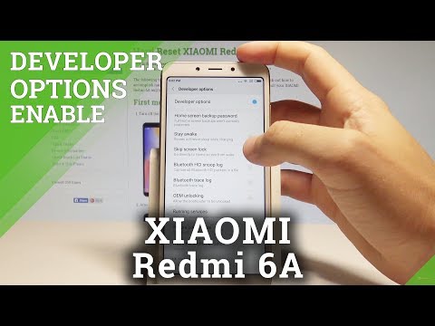 How to Enable Developer Options XIAOMI Redmi 6A - Allow OEM Unlock |HardReset.Info