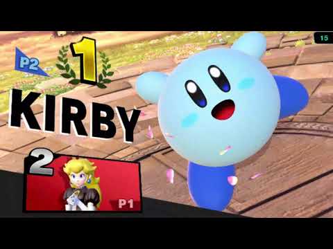 Salamenceftw Peach vs Armor Kirby