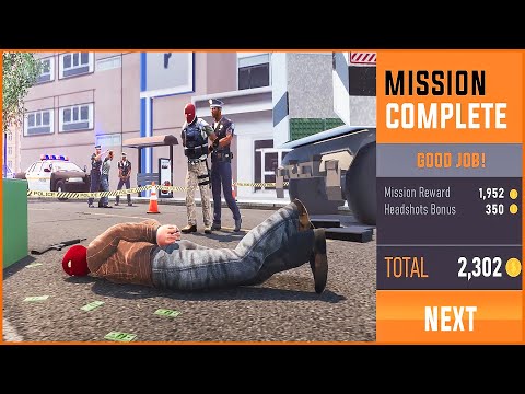 Sniper 3D Gun Shooting Games Android Gameplay (Mobile Gameplay, Android, iOS, 4K) - Action Games