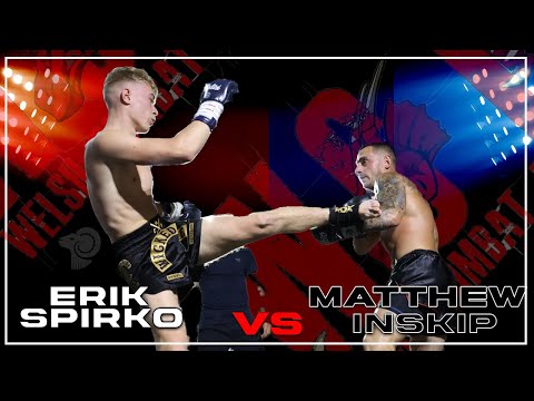 Matt Inskip vs Erik Spirko WELSH COMBAT LEAGUE PRO WELSH K1 TITLE