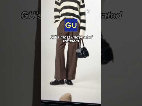GU’s Most Underrated Trousers