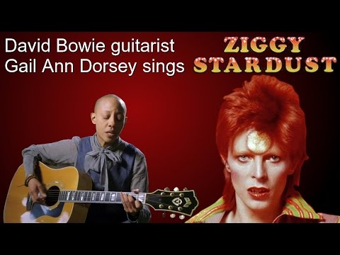 ✅ Gail Ann Dorsey sings "Ziggy Stardust" by David Bowie
