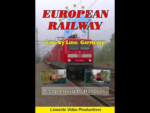 Germany - trains on the Hannover to Magdeburg main line in 2015