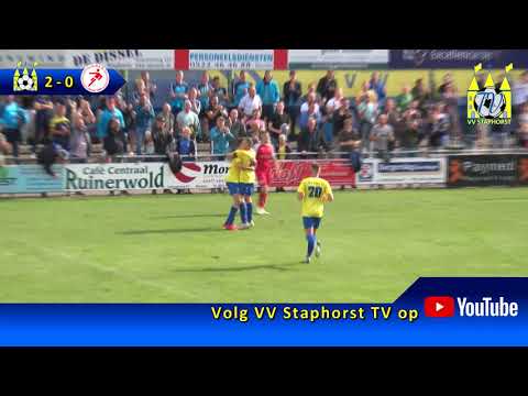 VV Staphorst - VV Goes | 3e Div. 12-9-2020 | Highlights