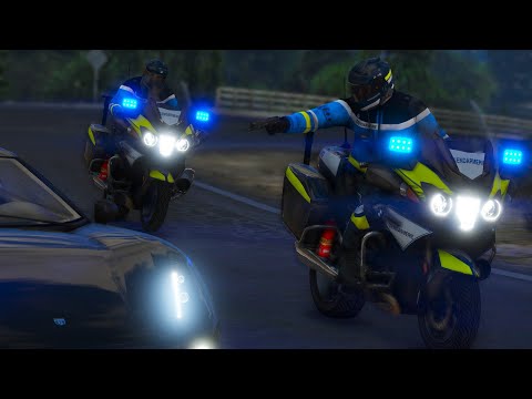 [GTA-LSPDFR] NEW MOTORCYCLE FOR GENDARMERIE BIKERS #845