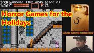 HALLOWEEN HORROR GAMES - LOCH SNES MONSTER