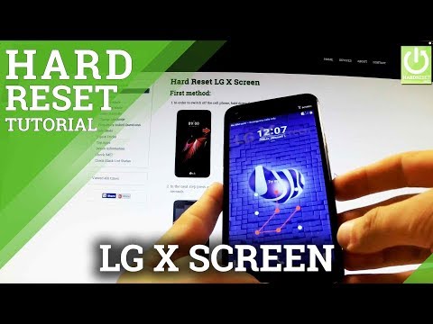 How to Restore LG X Screen - Hard Reset in LG X Screen