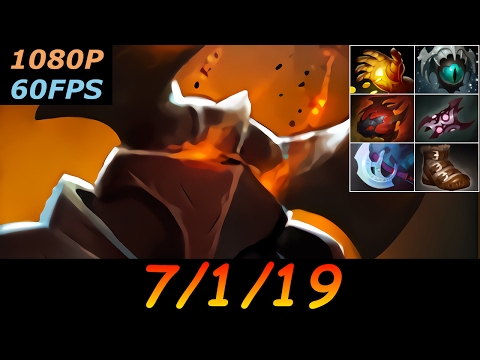 Dota 2 Chaos Knight Pro 7/1/19 (Kills/Deaths/Assists) Top MMR 723 GPM Ranked Full Gameplay