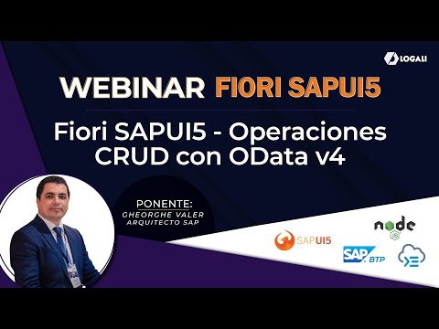 SAPUI5 - Fiori SAPUI5 – Operaciones CRUD con OData v4