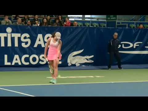 Junior match Iga Świątek - Olga Danilović (2015r.)