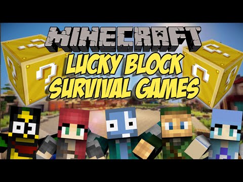 Minecraft ITA : LUCKY BLOCK CHALLENGE : SURVIVAL GAMES PIENI DI FAIL !!!