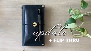 Update on my Custom BK Traveler's Notebook