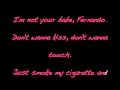 Lady Gaga - Alejandro Karaoke Instrumental 