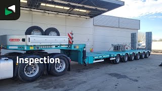 Semi-remorque porte-engins De Angelis 6SA00 Extendable750cm 6xSteeringaxle Hydraulic Neck Ramps | Image 4 - Autoline